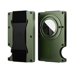image-Tracker Card Holder - Army Green Aluminum Alloy