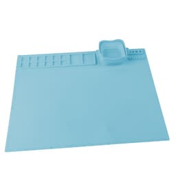 image-Tingfeng Silicone Art Painting Pad Set - Easy Wash Drawing Board with Palette