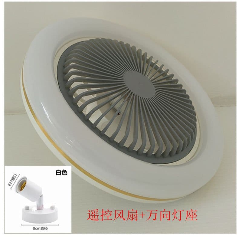 image-LED Ceiling Fan Light - 30W E27 260mm Modern