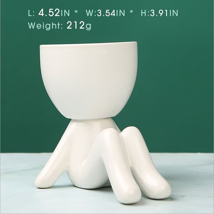 image-Sanwuxuan Nordic Ceramic Succulent Pot
