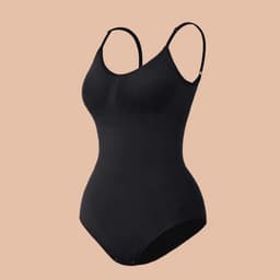 image-Chen Xuan Seamless Corset XXXL Brown Nylon