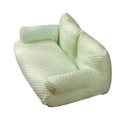 image-LEZIZI Pet Bed Ice Silk M Crushed Ice Blue Washable