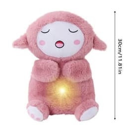 image-Lamb Dudu Baby Plush Doll - Lake Blue 32cm