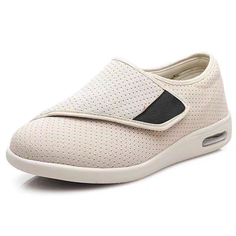 image-Youyun Velcro Casual Shoes - Black Summer