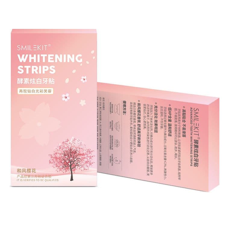 image-Smilekit Sakura White Teeth Whitening Strips