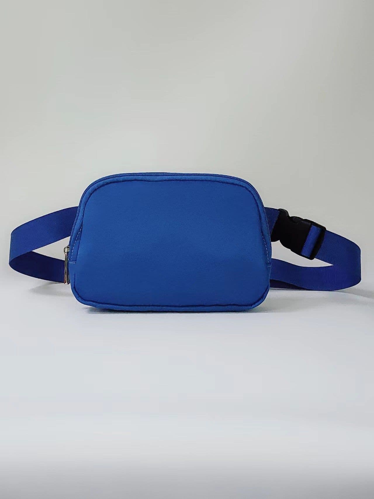 image-Sports Fitness Waist Bag - Orange Nylon Unisex