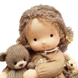 image-Waldorf Doll Vinyl Mini Christmas Thumbling