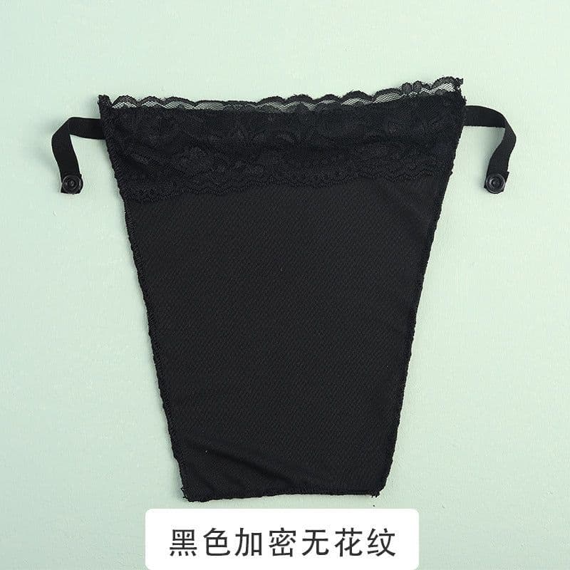 image-Lace Bralette Triangle Cup - White Anti-Light