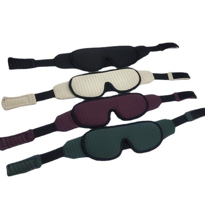 image-3D Eye Mask - Medium Gray Memory Foam Sleep Mask, Patented Design