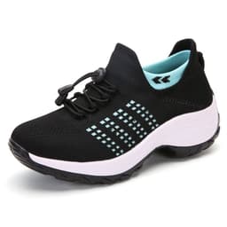 image-Spot cross-border large size women's shoes wedge heightening rocking shoes cold sticky high quality women's shoes dance leisure