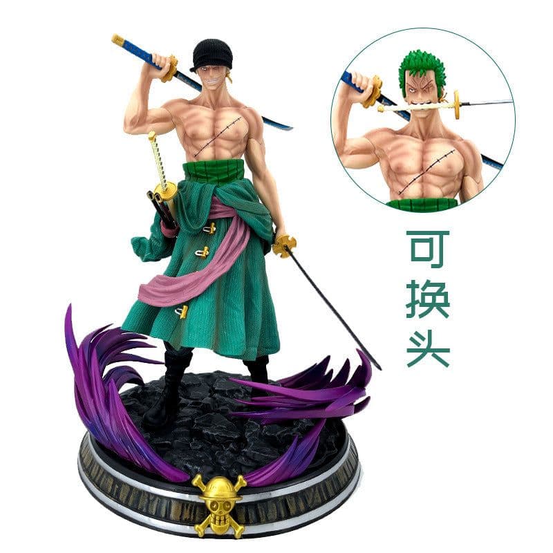 image-Ming Hong One Piece Luffy Ace Sanji Doll Figure Set
