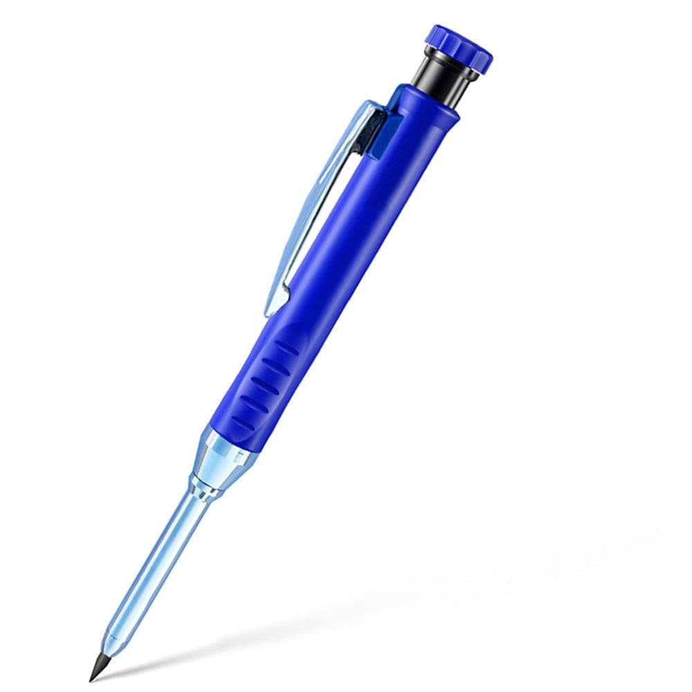 image-Professional 2.8MM Metal Woodworking Pencil - Quick-Drying 6-Color Refills