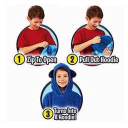 image-Cartoon Pajamas with Pet Pillow - Flannel, Panda, One Size
