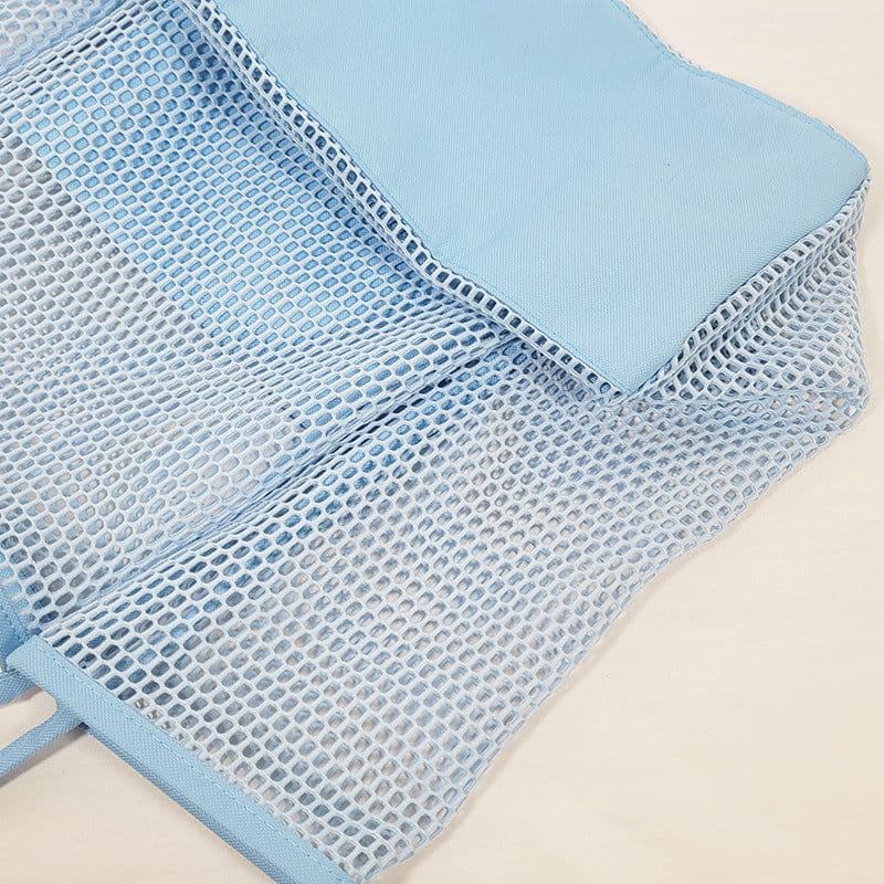 image-European Large Beach Bag, Mesh Tote, Travel Storage, Women's Outdoor Tote