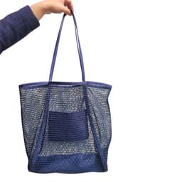 image-European Large Beach Bag, Mesh Tote, Travel Storage, Women's Outdoor Tote