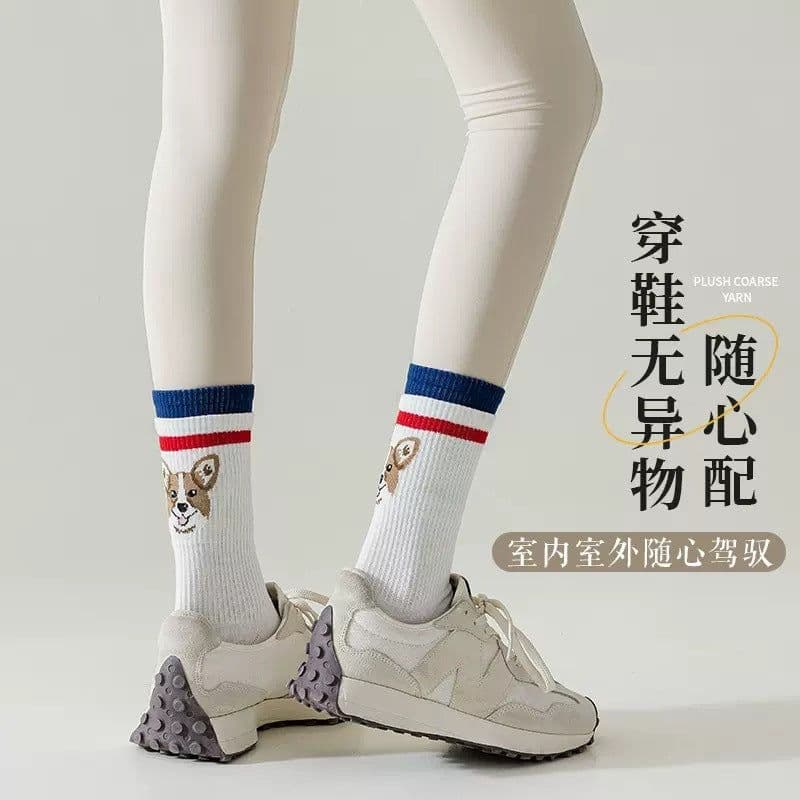 image-Yoga Socks Women's Non-Slip Five-Toe Cotton