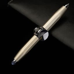 image-Wei Zhuang Fidget Gyro Pen - Black, 10.5*1.5cm Metal, 36g