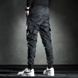 image-BINCENAL Camouflage Cargo Pants Men 5XL Stretch