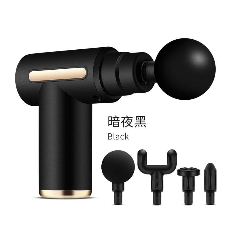 image-MINI fascia gun ladies creative pocket machine portable meridian massager electric health equipment mini fascia gun