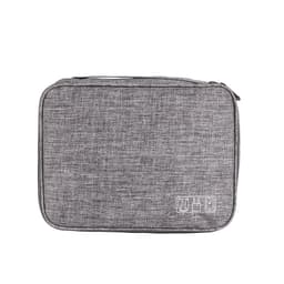 image-Cross-border cation charger storage bag Portable data cable mobile phone storage bag Waterproof three-layer digital bag