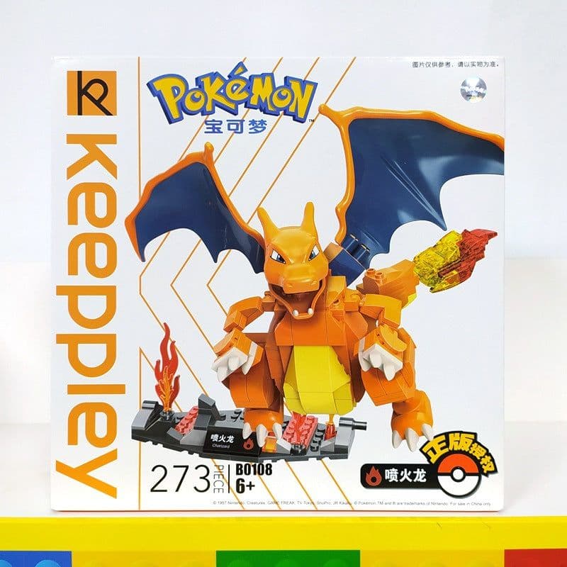 image-Enlightenment Pokémon Building Blocks Fire Dragon