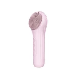 image-New cross-border electric rechargeable face wash brush waterproof rechargeable constant temperature imported massage sonic vibration silicone facial cleanser