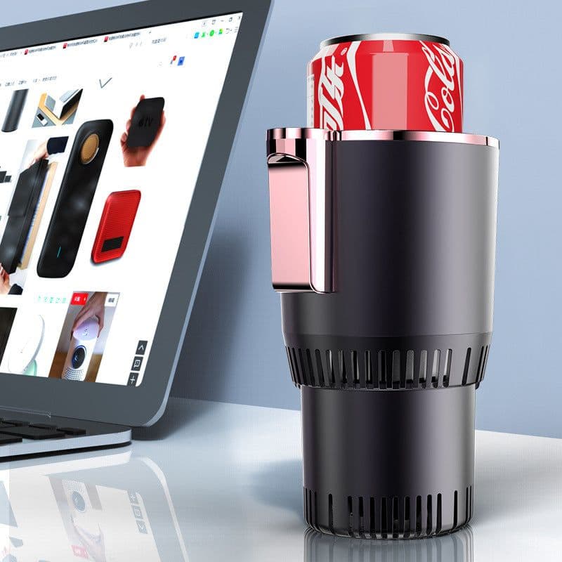 image-Car Hot/Cold Cooling Cup - Dual Purpose 36W, ABS, R-8022