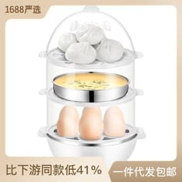 image-Egg Steamer - Mini Household Appliance Smart Cooker