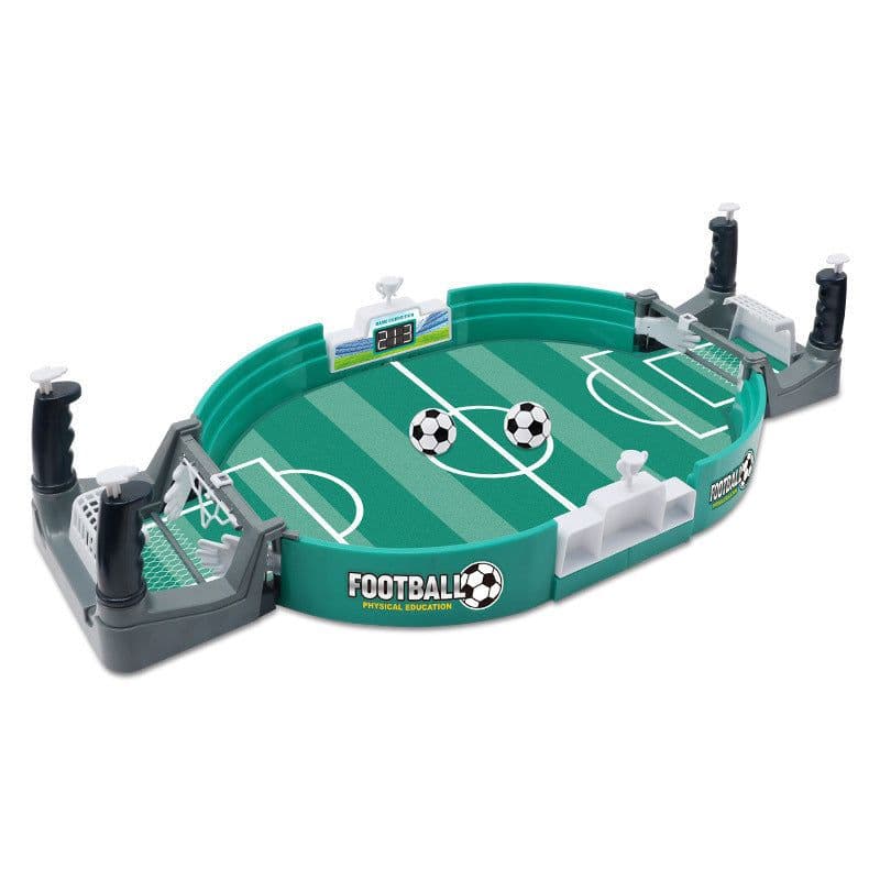 image-Kids' Table Soccer Double Battle Game, Plastic, Parent-Child Interactive Toy, 0-3 Years