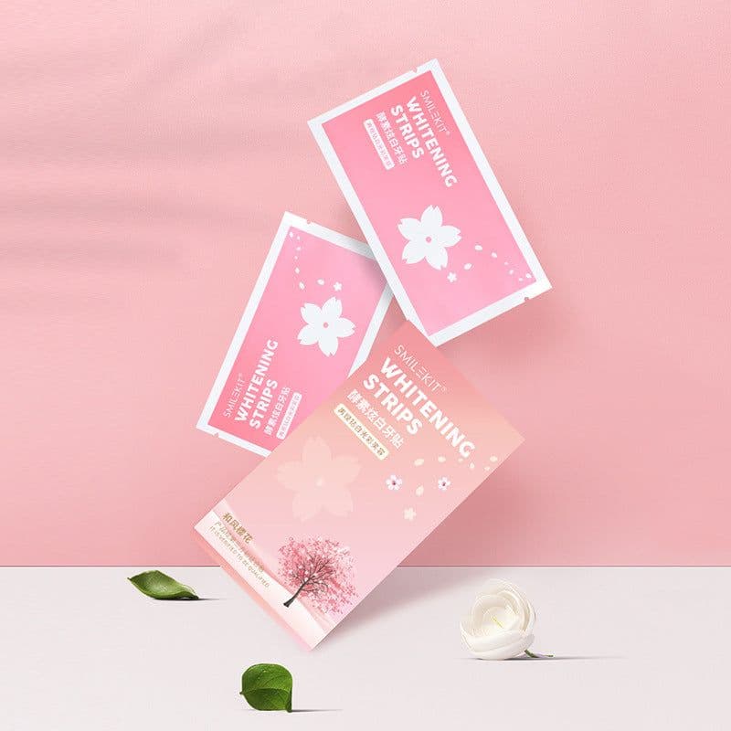 image-Smilekit Sakura White Teeth Whitening Strips