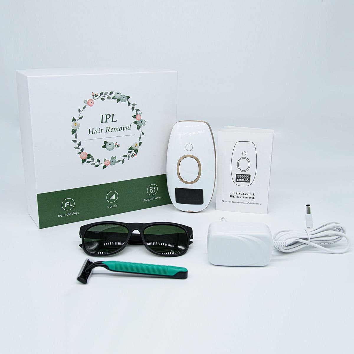 image-A generation hair beauty instrument electric cleaning hair large energy photon cleansing and rejuvenating home small beauty instrument