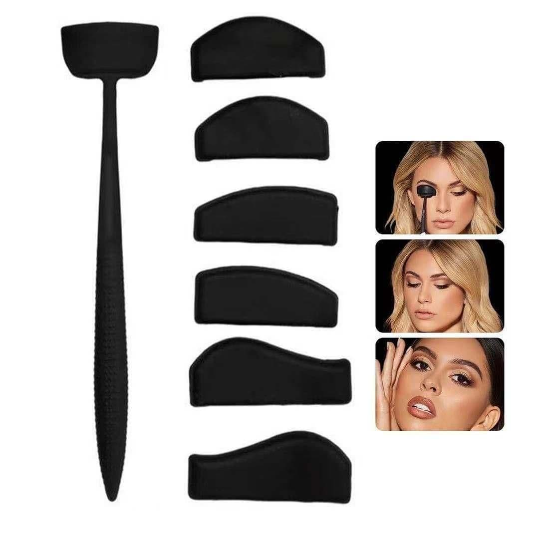 image-6-in-1 Portable Eye Shadow Palette - European & American Beauty Gadget