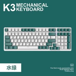image-Free Wolf K3 Mechanical Gaming Keyboard 100 Keys