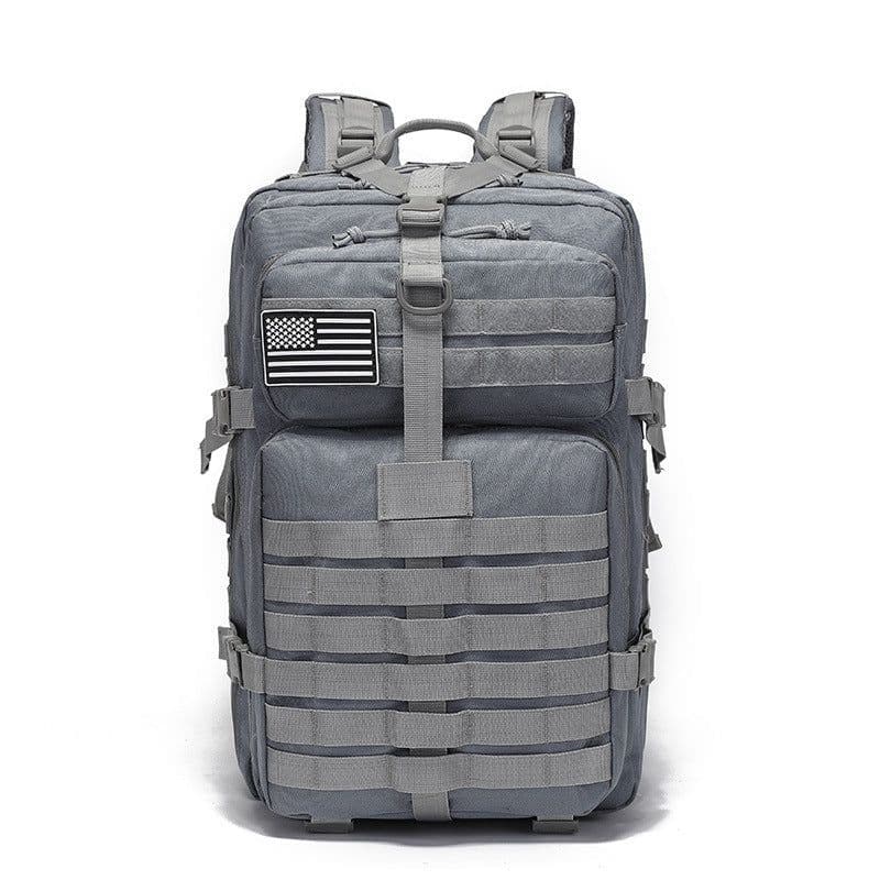 image-Okali 36-55L Tactical Backpack - MOLLE Expandable, Camping, Hiking, Oxford Cloth