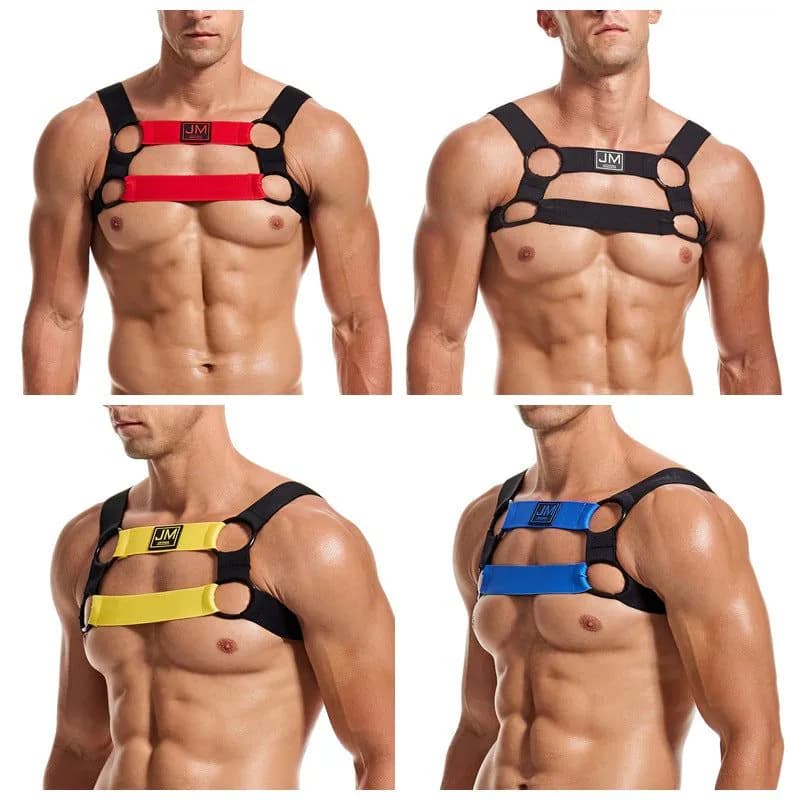 image-JOCKMAIL Neoprene Shoulder Pads - Yellow L/XL Sports Fitness