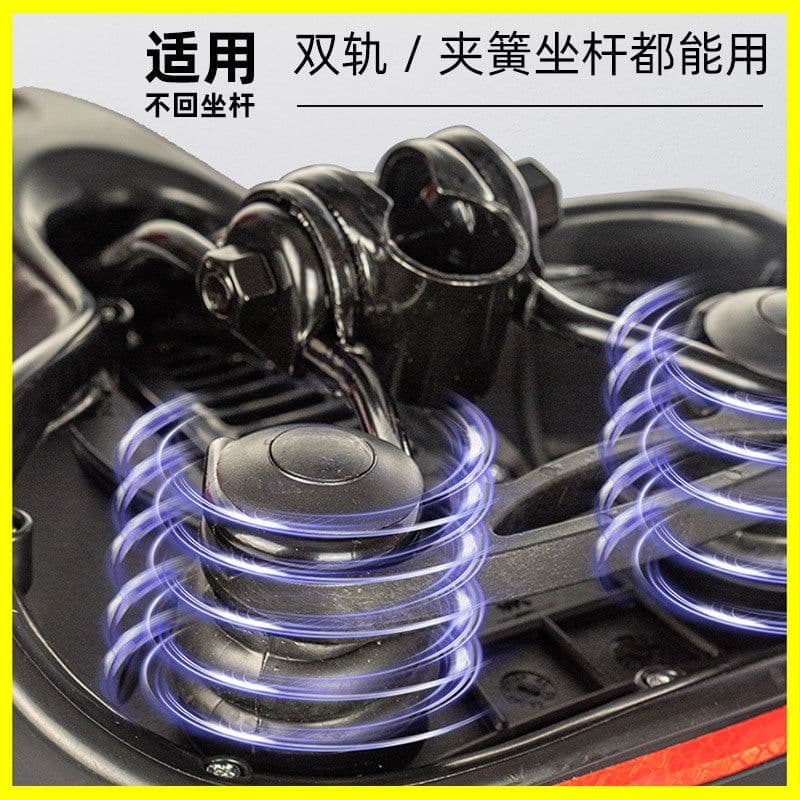 image-Bicycle saddle mountain bike cushion hollow big butt comfortable shock-absorbing ball hollow breathable universal seat