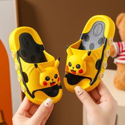 image-Hanzhai Children's Slippers - Sapphire Cartoon Animal