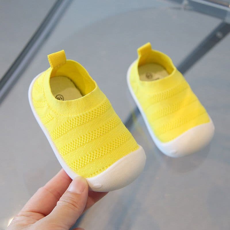 image-Hanny Bear Toddler Shoes - Beige Size 23 Knitted