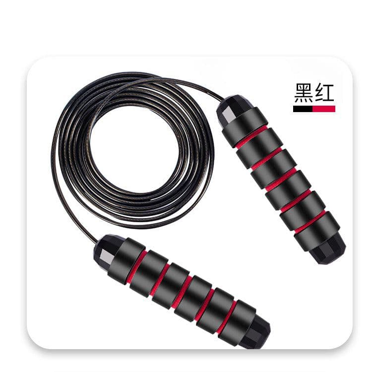 image-Zhefen Fitness Skipping Rope - 2.8m Steel Wire, PP Material, Kids, Fat Loss