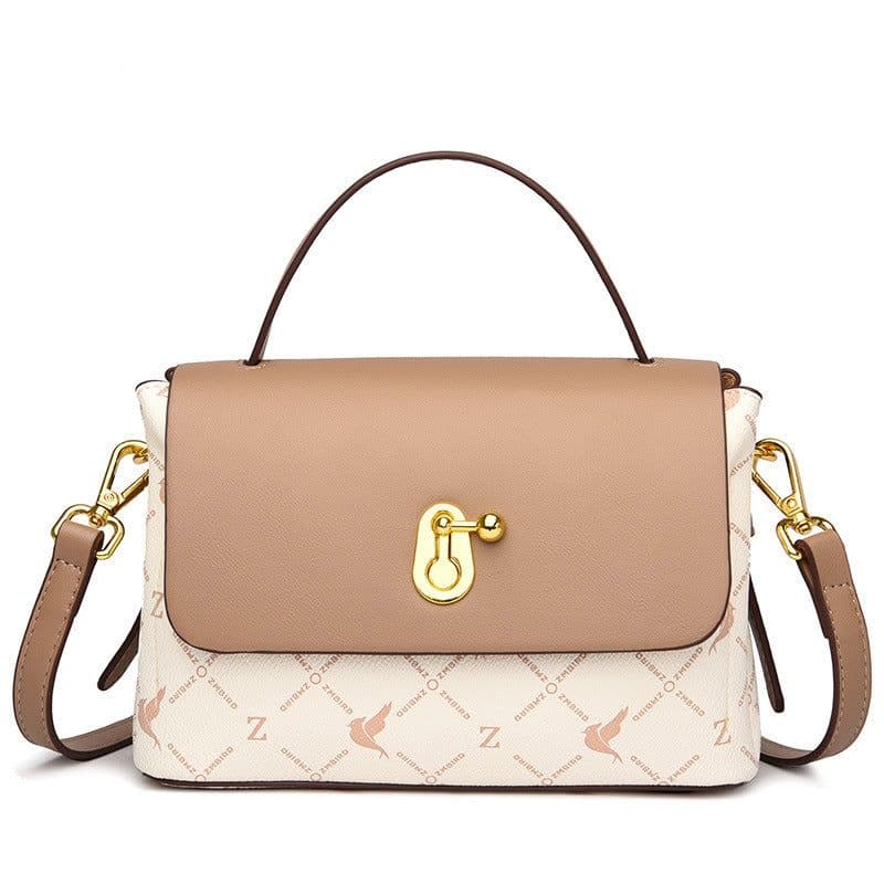image-Women's 2023 Messenger Bag, Soft PVC Zipper Handbag, Animal Print