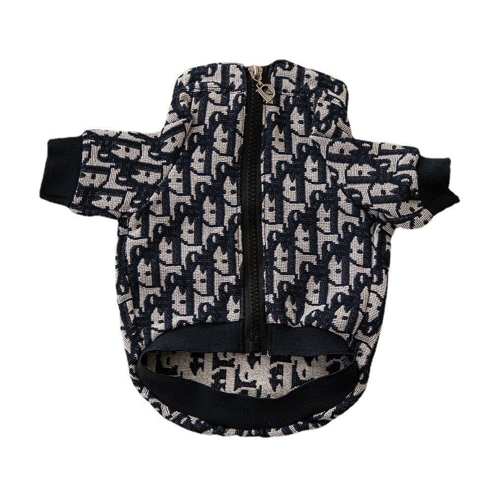 image-Pomeranian French Bulldog Dog Coat - Black XXL