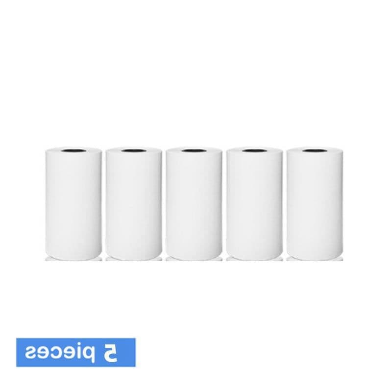image-Self-Adhesive Paper 57X25 Cash Register Ticket - Coreless
