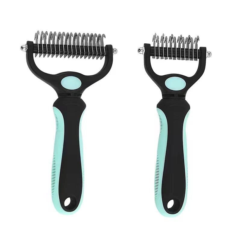 image-Pet Detangling Comb - Stainless Steel Dog Cat