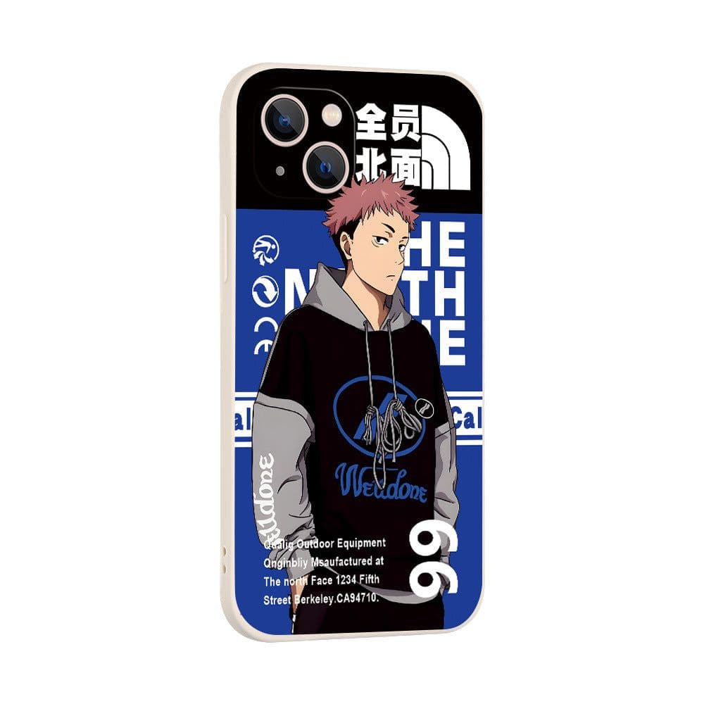 image-iPhone 14 Max TPU Cartoon Case - Anti-fall Black