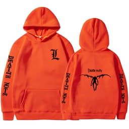 image-Tokyo Revengers 2D Print Men's Hoodie - Beige & Black 3XL