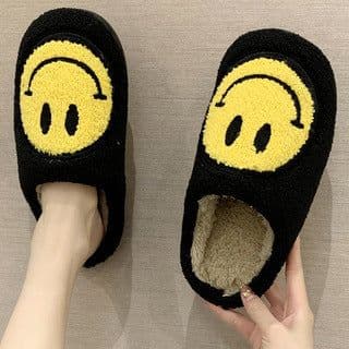 image-Cotton Slippers Women's Plush Non-Slip Warm