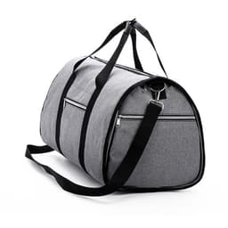 image-Folding Suit Bag - Grey Oxford Business Travel Bag 17"