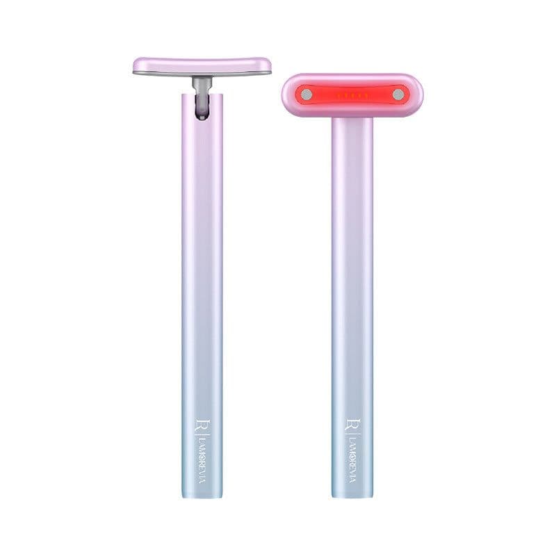 image-LAMOREVIA SolaWave EMS Micro-Current Wand, Rotatable Vibration Face & Neck Massager