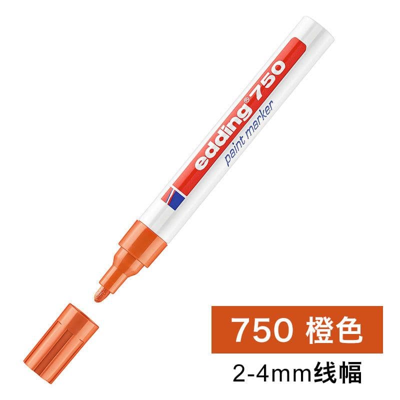 image-Edding 750 Paint Pen - Black 2-4mm Oil Marker