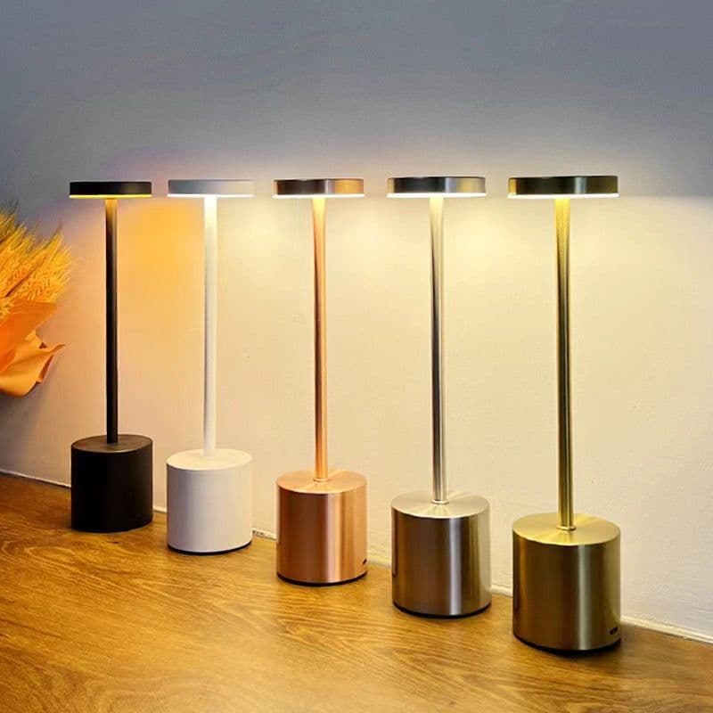 image-LED Charging Desk Lamp - USB Touch Control